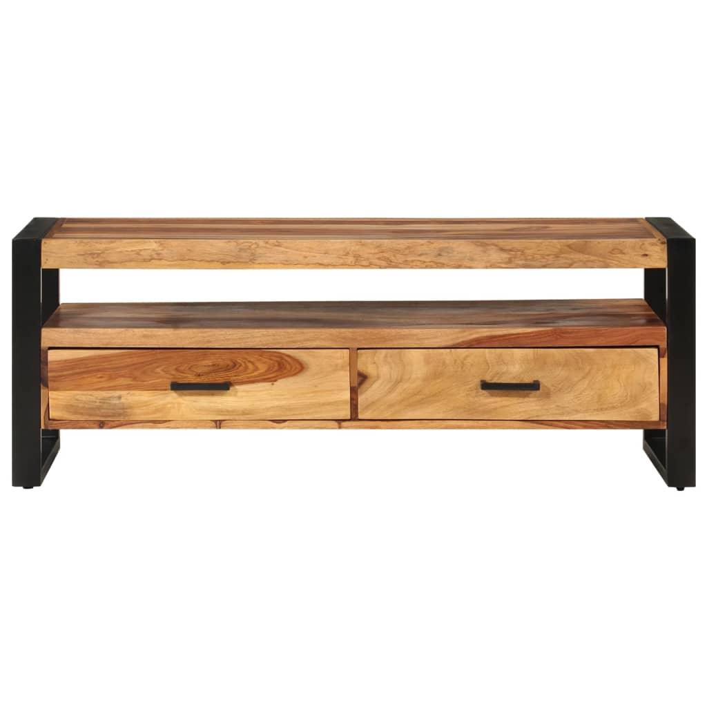 TV Cabinet 47.2"x13.8"x17.7" Solid Sheesham Wood at Set Shop and Smile