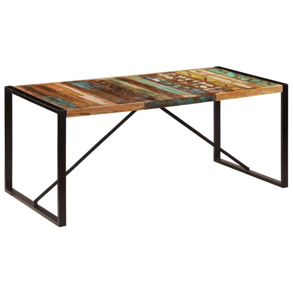 Dining Table 70.9"x35.4"x29.5" Solid Reclaimed Wood at Set Shop and Smile