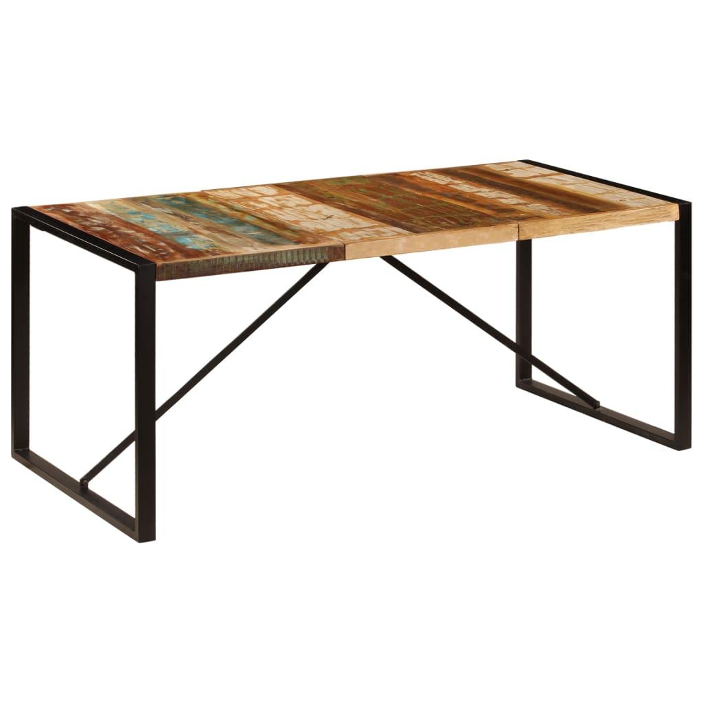Dining Table 70.9"x35.4"x29.5" Solid Reclaimed Wood at Set Shop and Smile