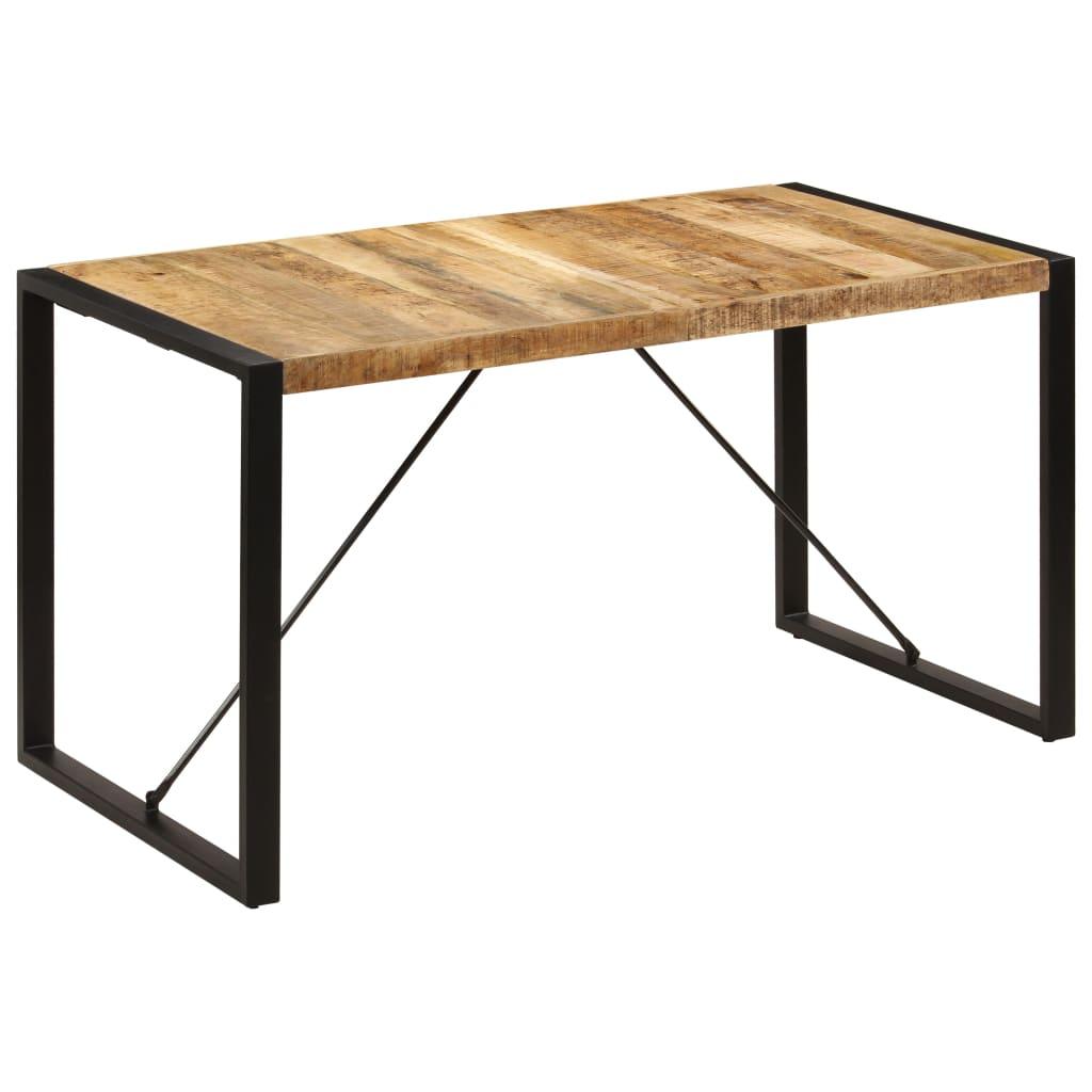 Dining Table 55.1"x27.6"x29.5" Solid Mango Wood at Set Shop and Smile