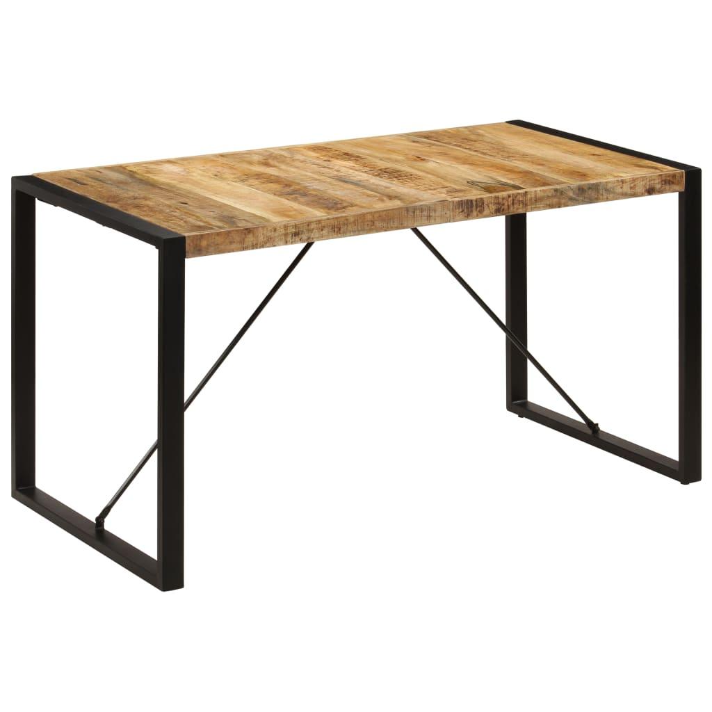 Dining Table 55.1"x27.6"x29.5" Solid Mango Wood at Set Shop and Smile
