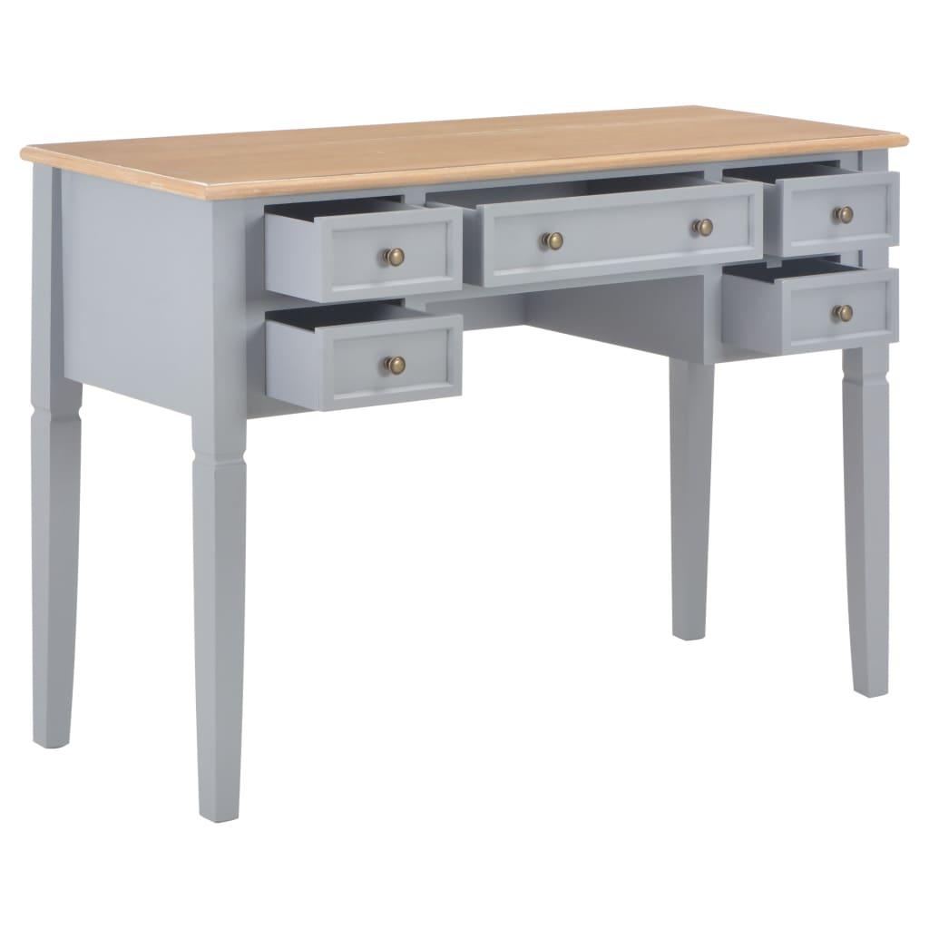Writing Desk Gray 43.1"x17.7"x30.5" Wood at Set Shop and Smile