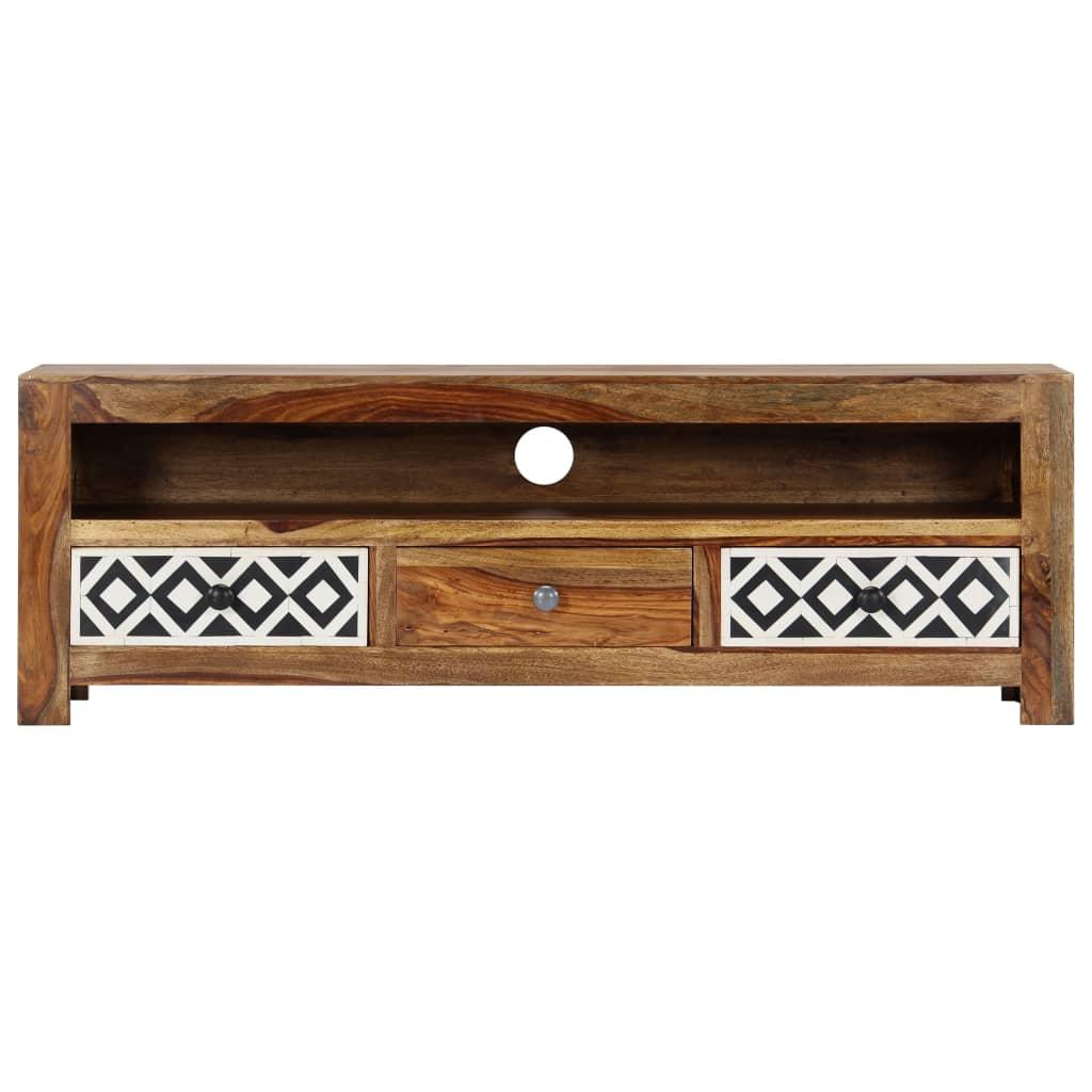 TV Cabinet 47.2"x11.8"x15.7" Solid Sheesham Wood at Set Shop and Smile
