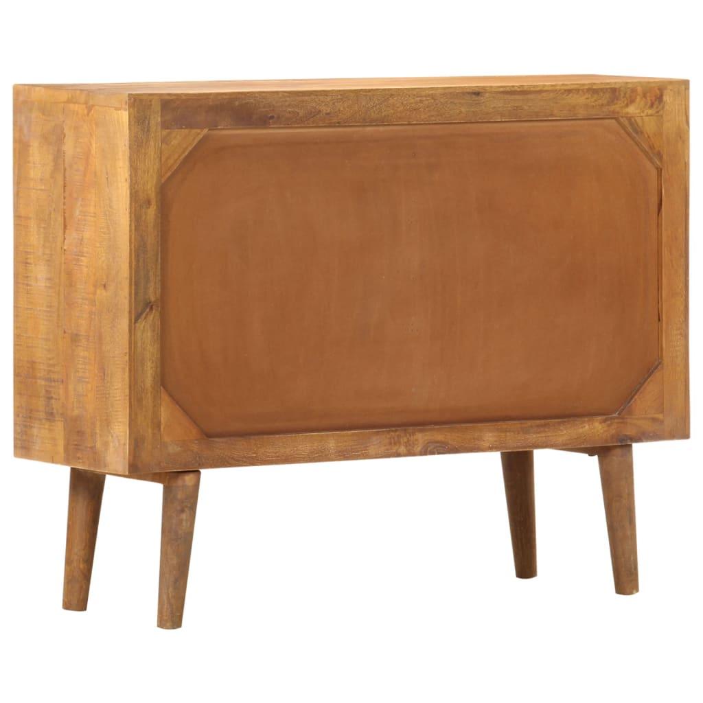 Sideboard with Printed Pattern 35.4"x11.8"x27.6" Solid Mango Wood at Set Shop and Smile