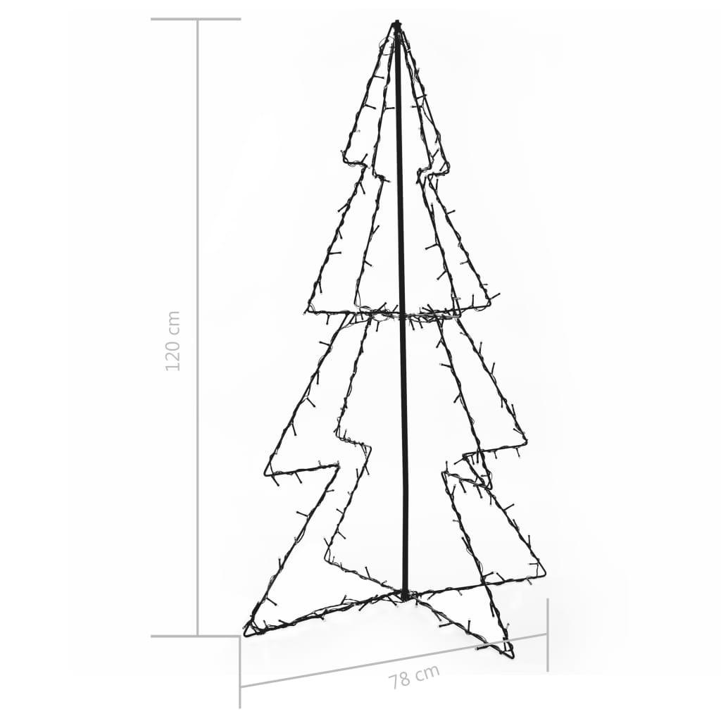 Christmas Cone Tree 160 LEDs Indoor and Outdoor 30.7"x47.2" at Set Shop and Smile