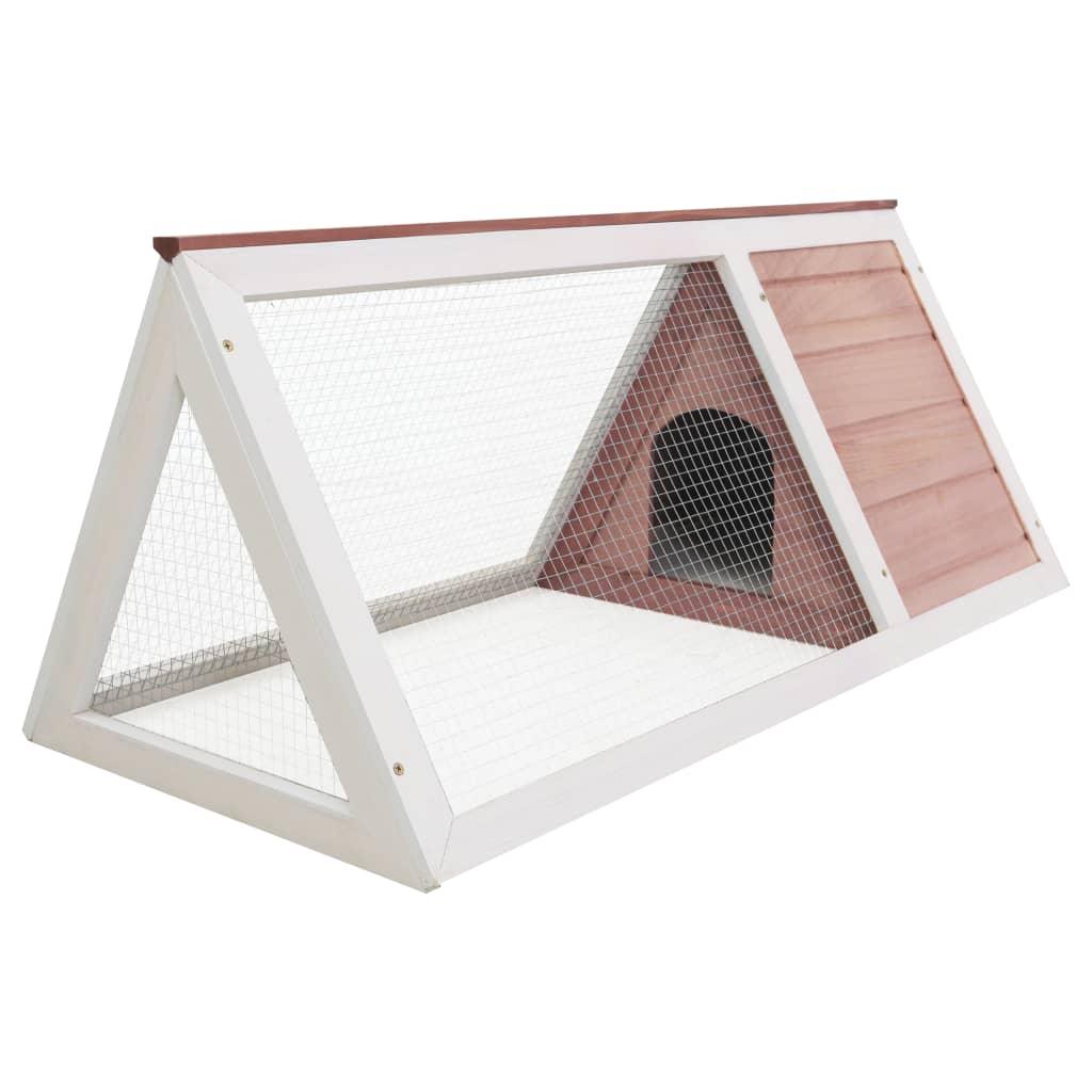 Animal Rabbit Cage Brown Wood at Set Shop and Smile
