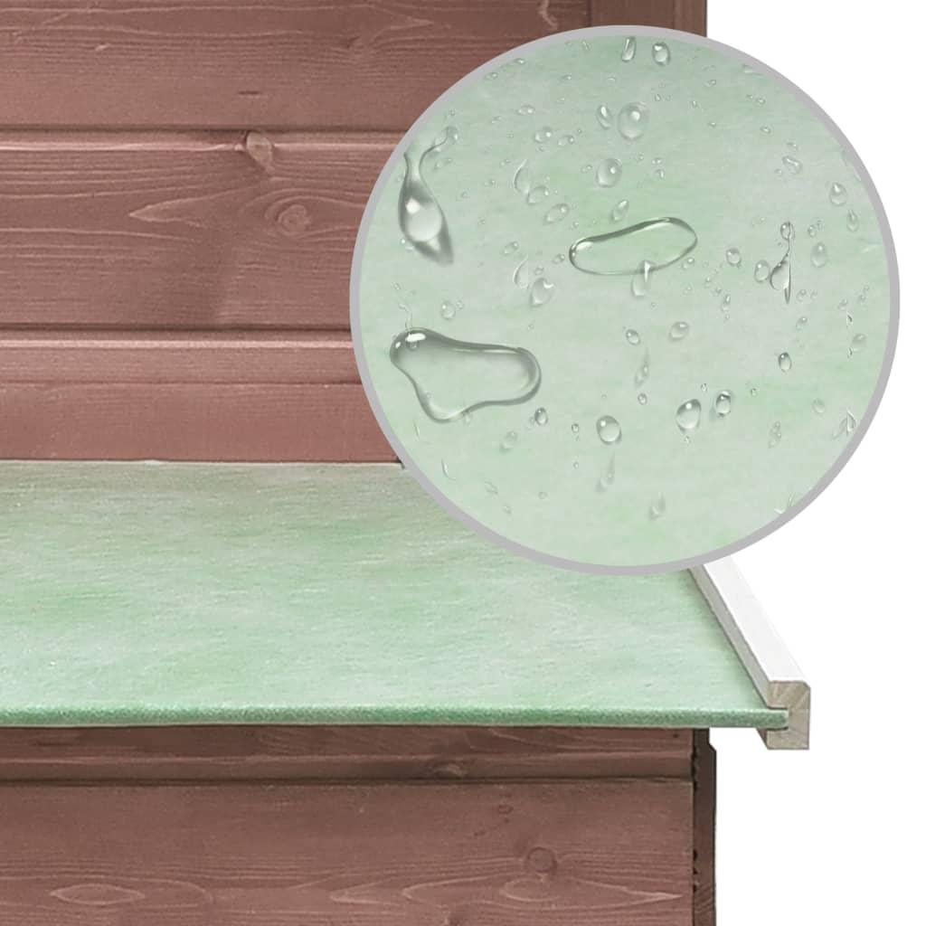 Chicken Cage Mocha 66.9"x31.9"x43.3" Solid Pine & Fir Wood at Set Shop and Smile