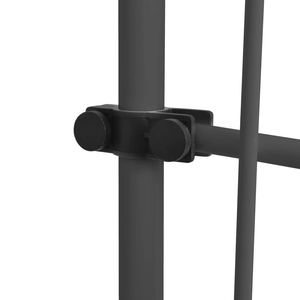 Manual Retractable Awning with LED 137.8" Blue and White at Set Shop and Smile