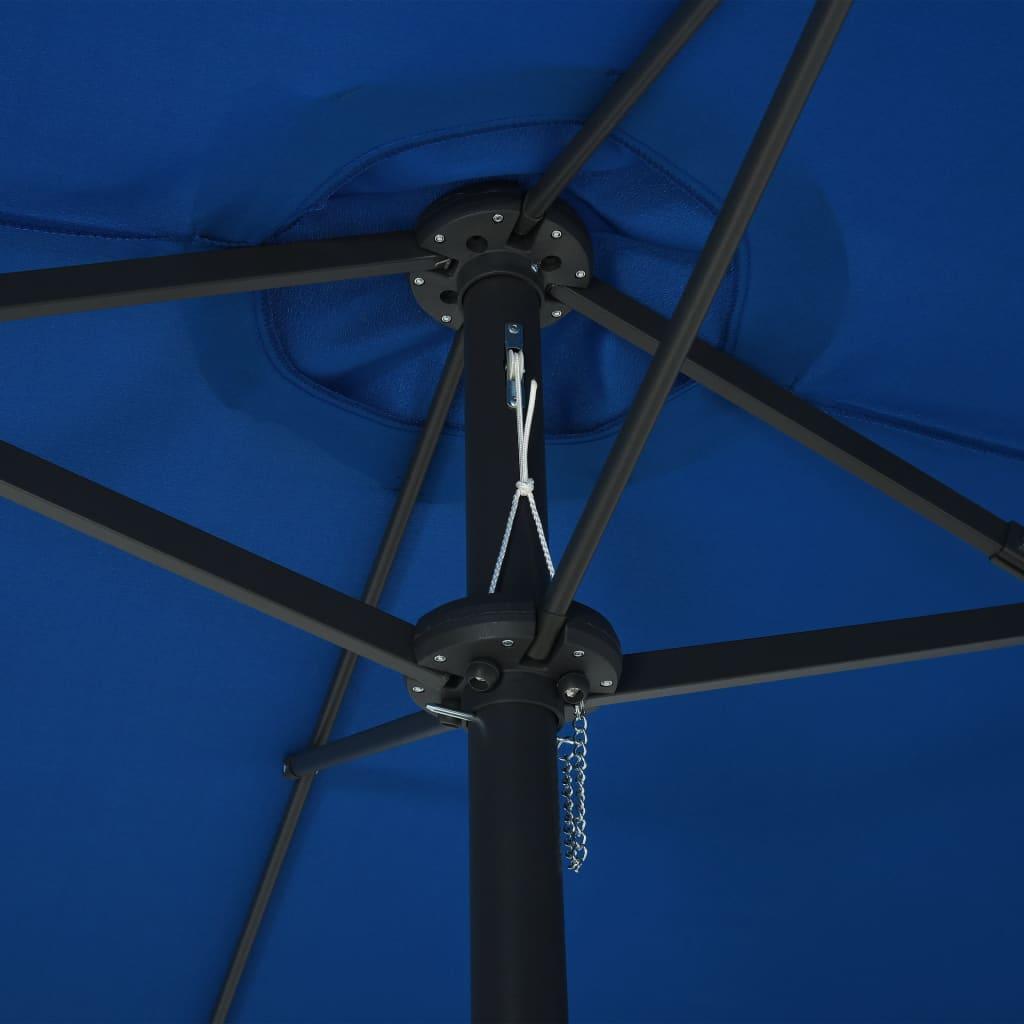 Outdoor Parasol with Aluminum Pole 181.1"x106.3" Blue at Set Shop and Smile