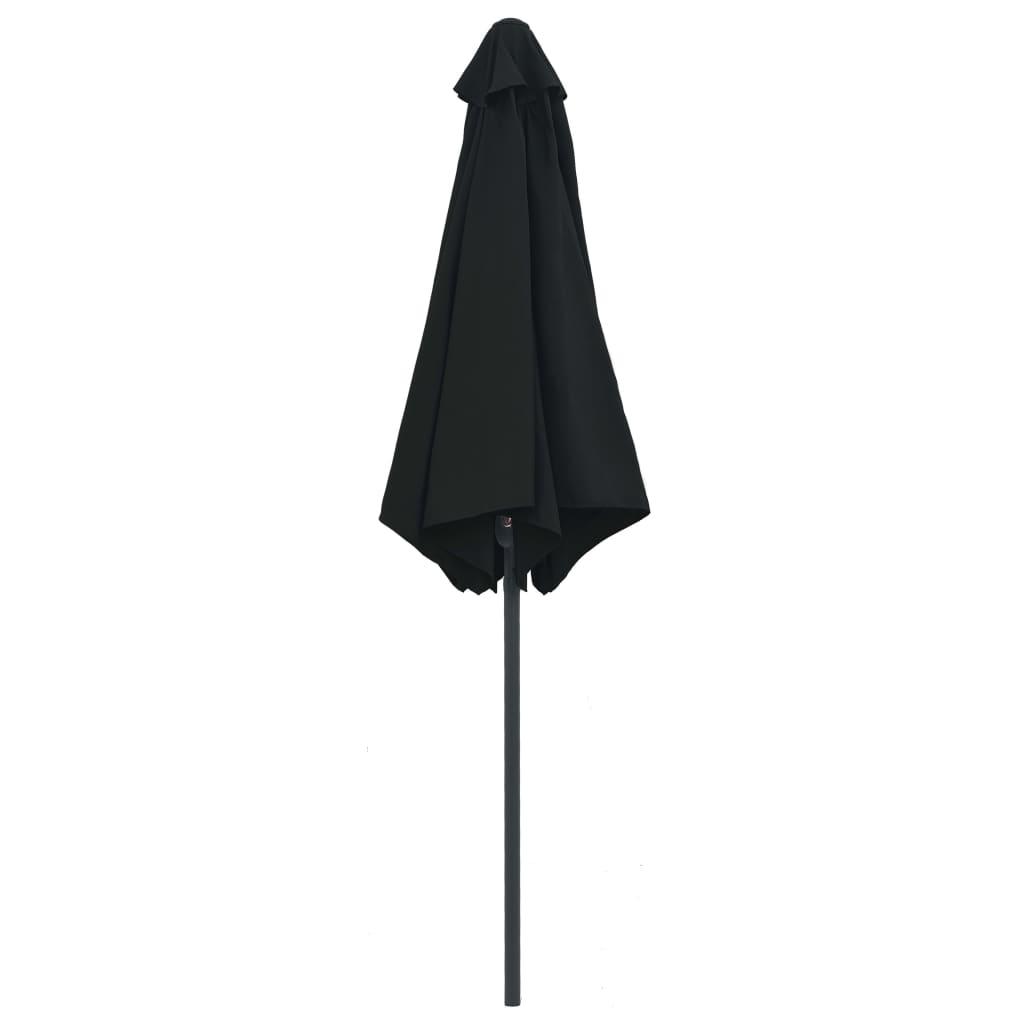 Outdoor Parasol with Aluminum Pole 106.3"x96.9" Black at Set Shop and Smile