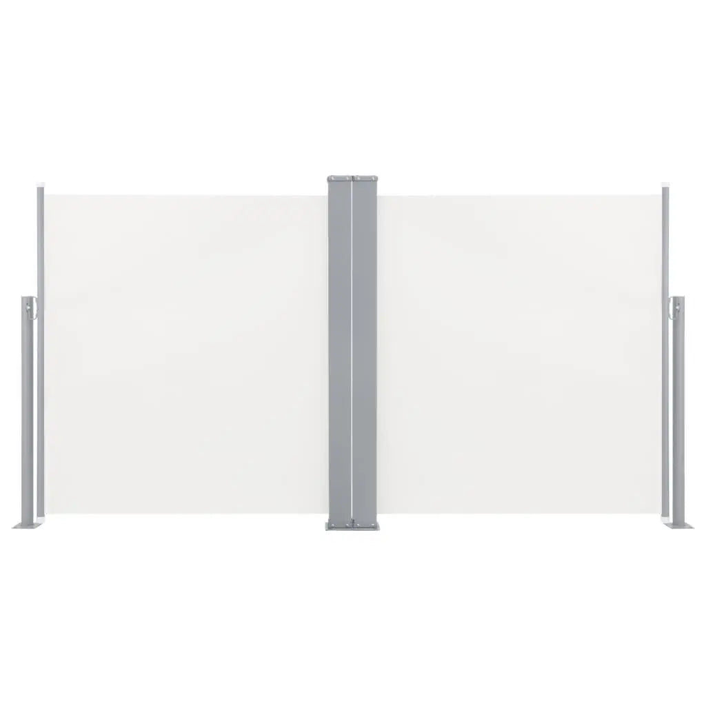 Retractable Side Awning Cream 47.2"x236.2" at Set Shop and Smile