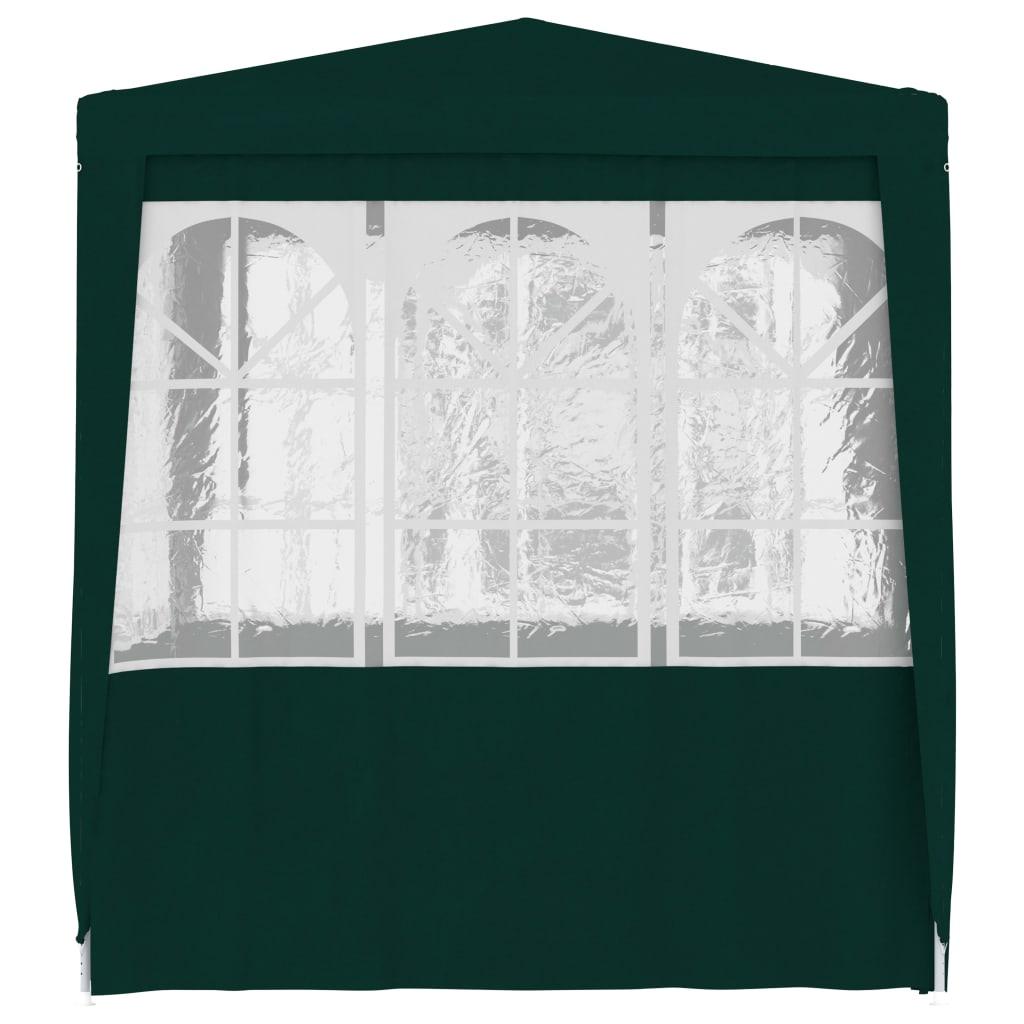 Professional Party Tent with Side Walls 6.6'x6.6' Green 0.3 oz/ft² at Set Shop and Smile