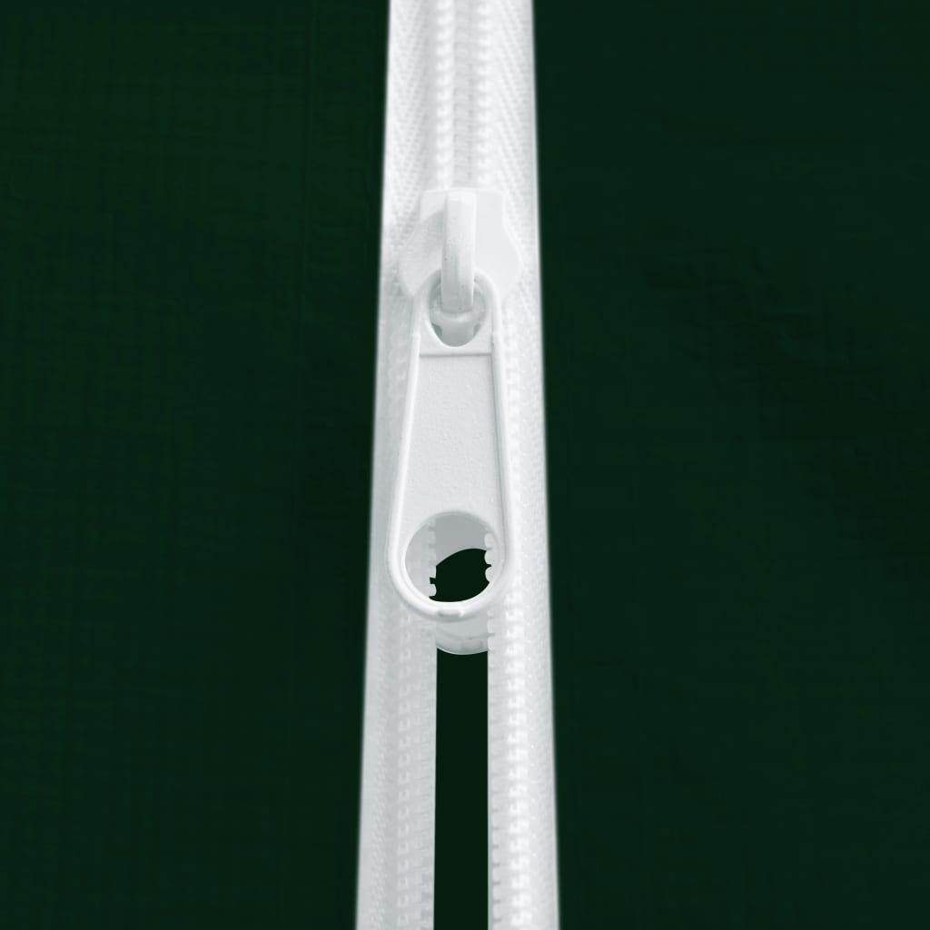 Professional Party Tent with Side Walls 8.2'x8.2' Green 0.3 oz/ft² at Set Shop and Smile