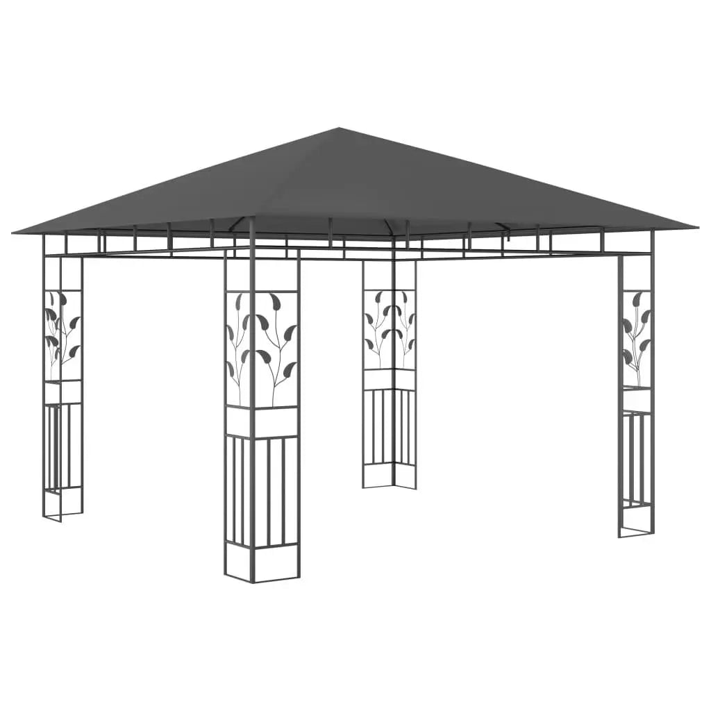 Gazebo with Mosquito Net 9.8'x9.8'x9' Anthracite 0.6 oz/ft² at Set Shop and Smile