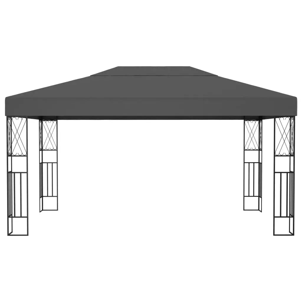 Gazebo 9.8'x13.1' Anthracite Fabric at Set Shop and Smile