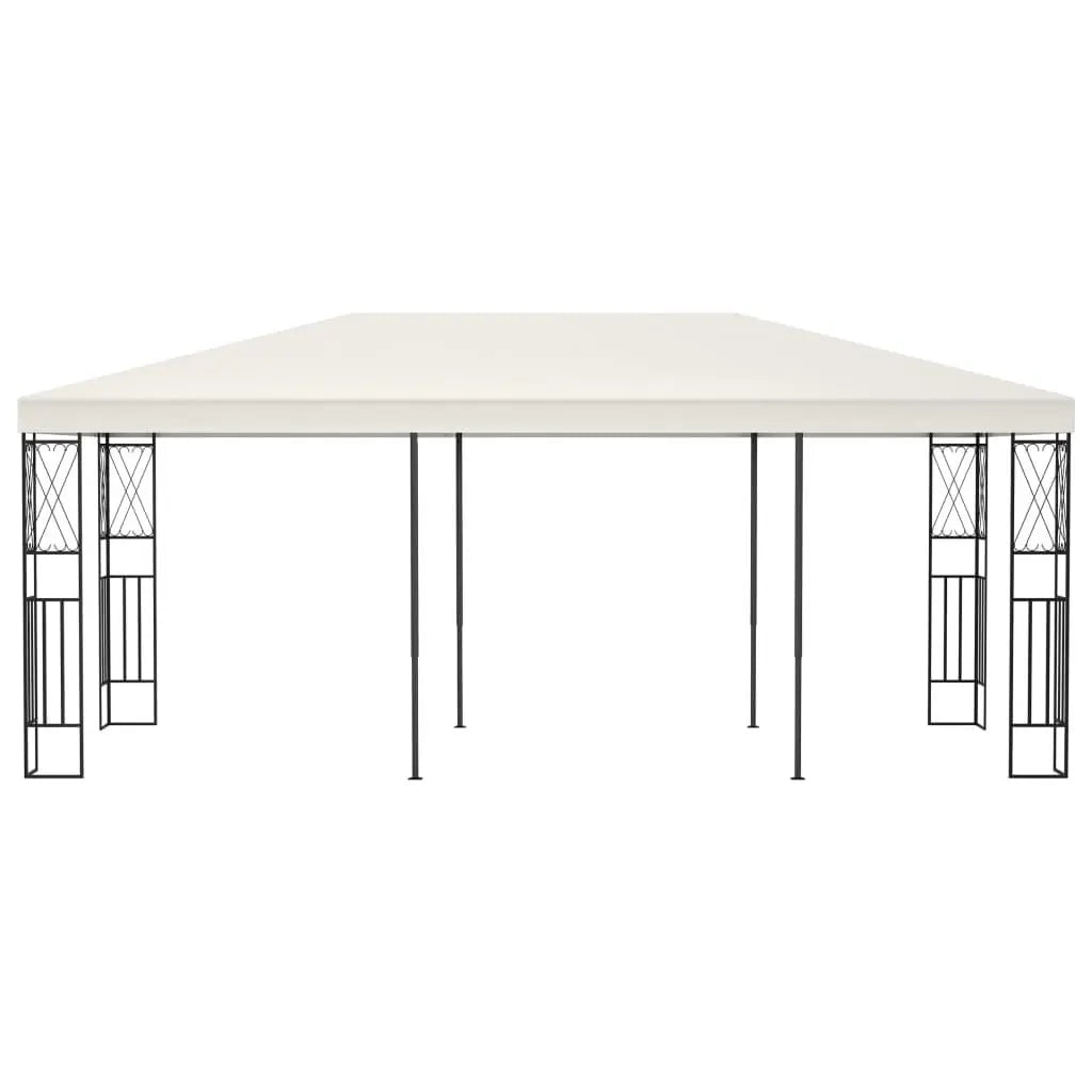 Gazebo 9.8'x19.6' Cream Fabric at Set Shop and Smile