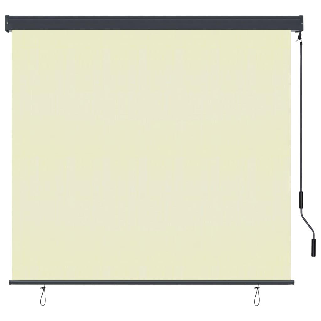 Outdoor Roller Blind 66.9"x98.4" Cream at Set Shop and Smile