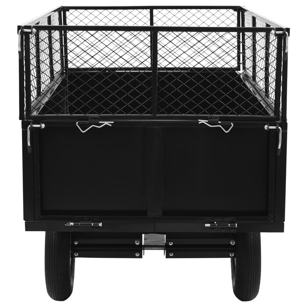 Tipping Trailer for Lawn Mower 661.4 lb Load at Set Shop and Smile