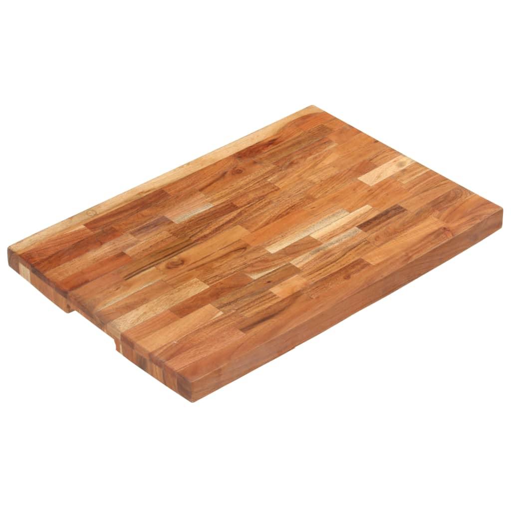 Chopping Board 23.6"x15.7"x1.6" Solid Wood Acacia at Set Shop and Smile