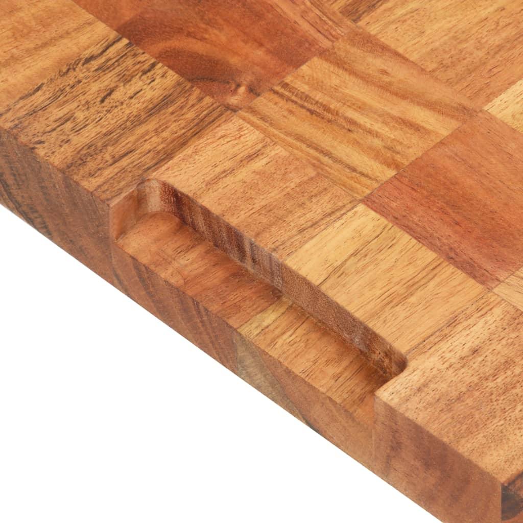 Chopping Board 23.6"x15.7"x1.5" Solid Wood Acacia at Set Shop and Smile