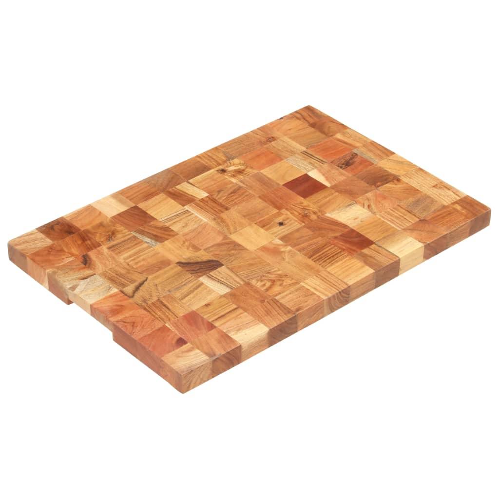Chopping Board 23.6"x15.7"x1.5" Solid Wood Acacia at Set Shop and Smile