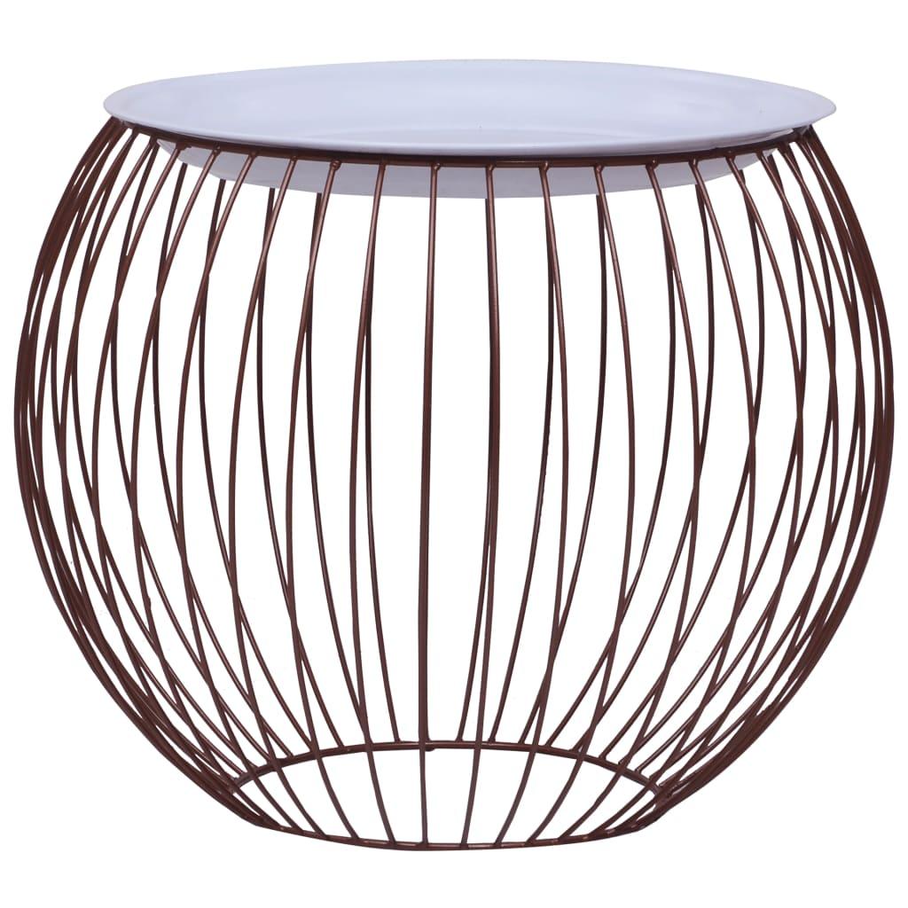 Coffee Table Gold Ø 16.1" at Set Shop and Smile