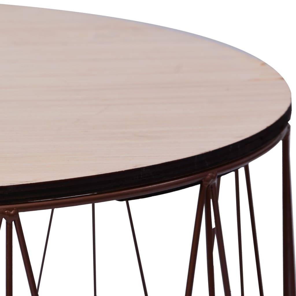 Coffee Table 2 pcs Copper at Set Shop and Smile