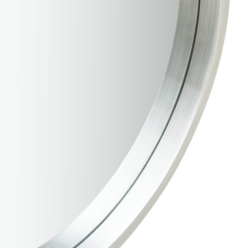 Wall Mirror with Strap 23.6" Silver at Set Shop and Smile