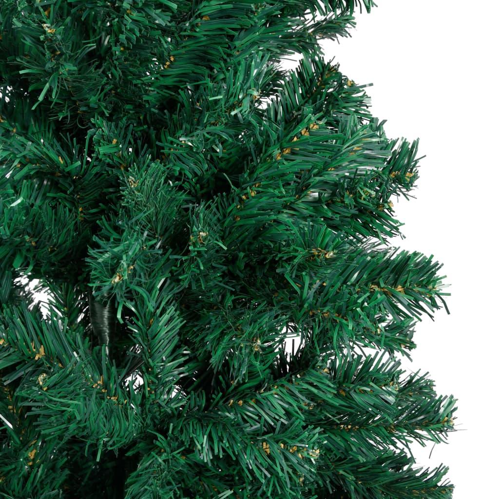 Artificial Christmas Tree with Thick Branches Green 7 ft PVC at Set Shop and Smile