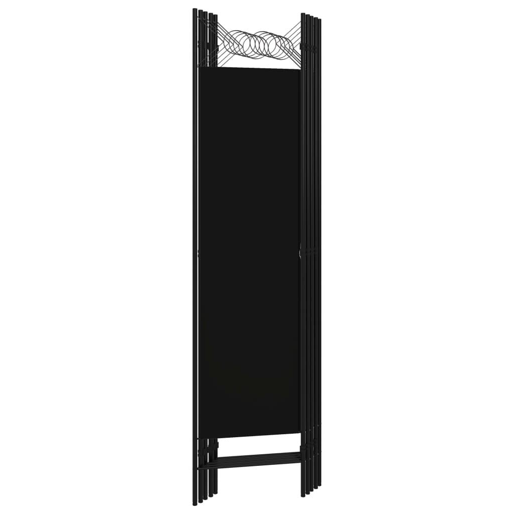 5-Panel Room Divider Black 78.7"x70.9" at Set Shop and Smile