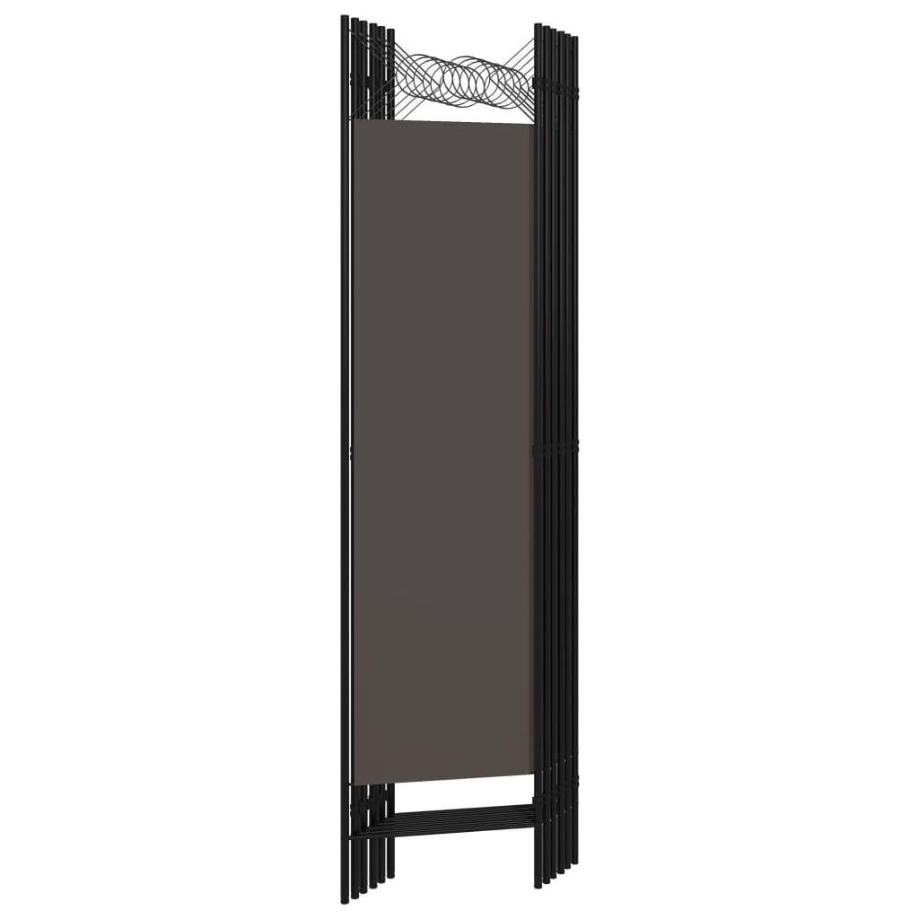 6-Panel Room Divider Anthracite 94.5"x70.9" at Set Shop and Smile