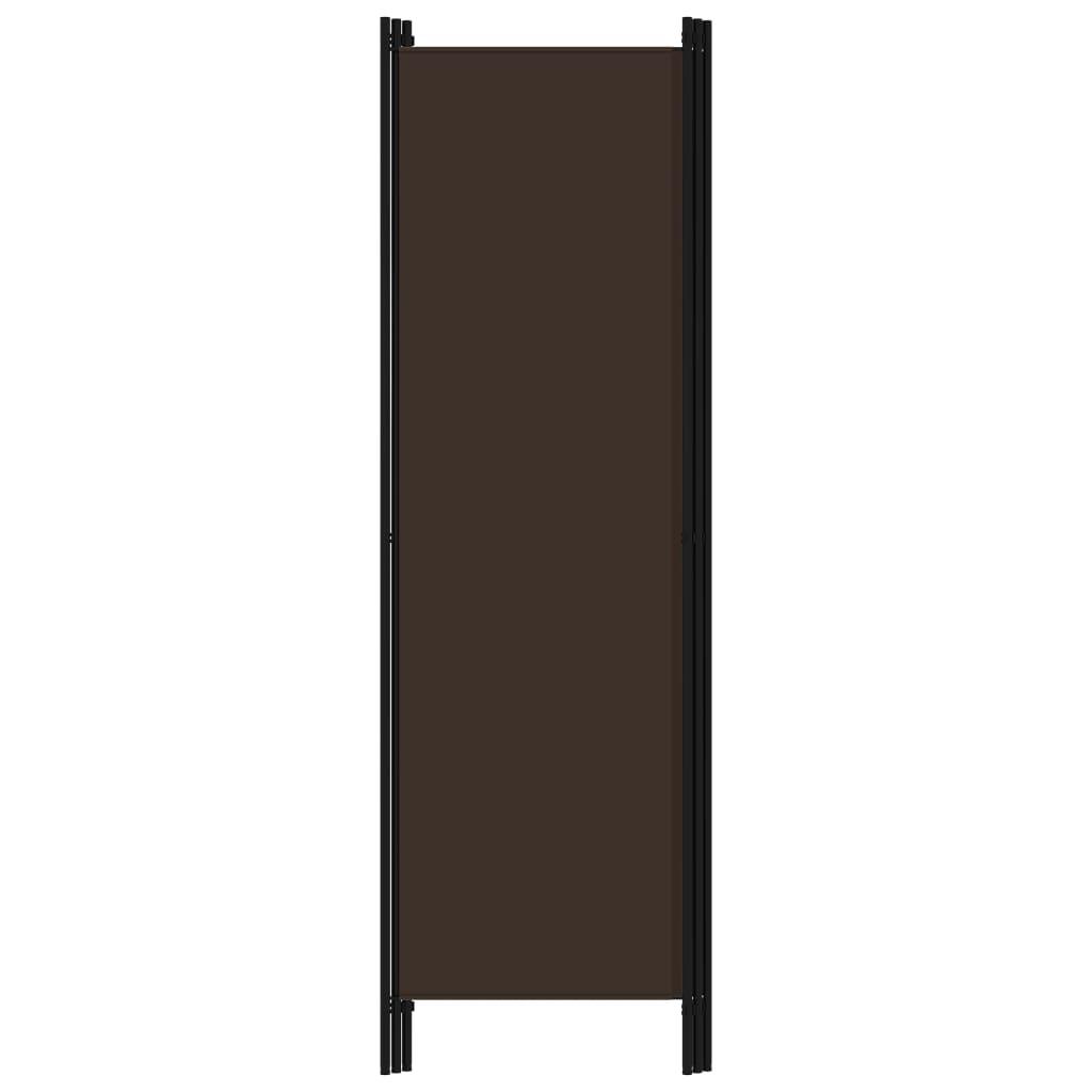 3-Panel Room Divider Brown 59.1"x70.9" at Set Shop and Smile