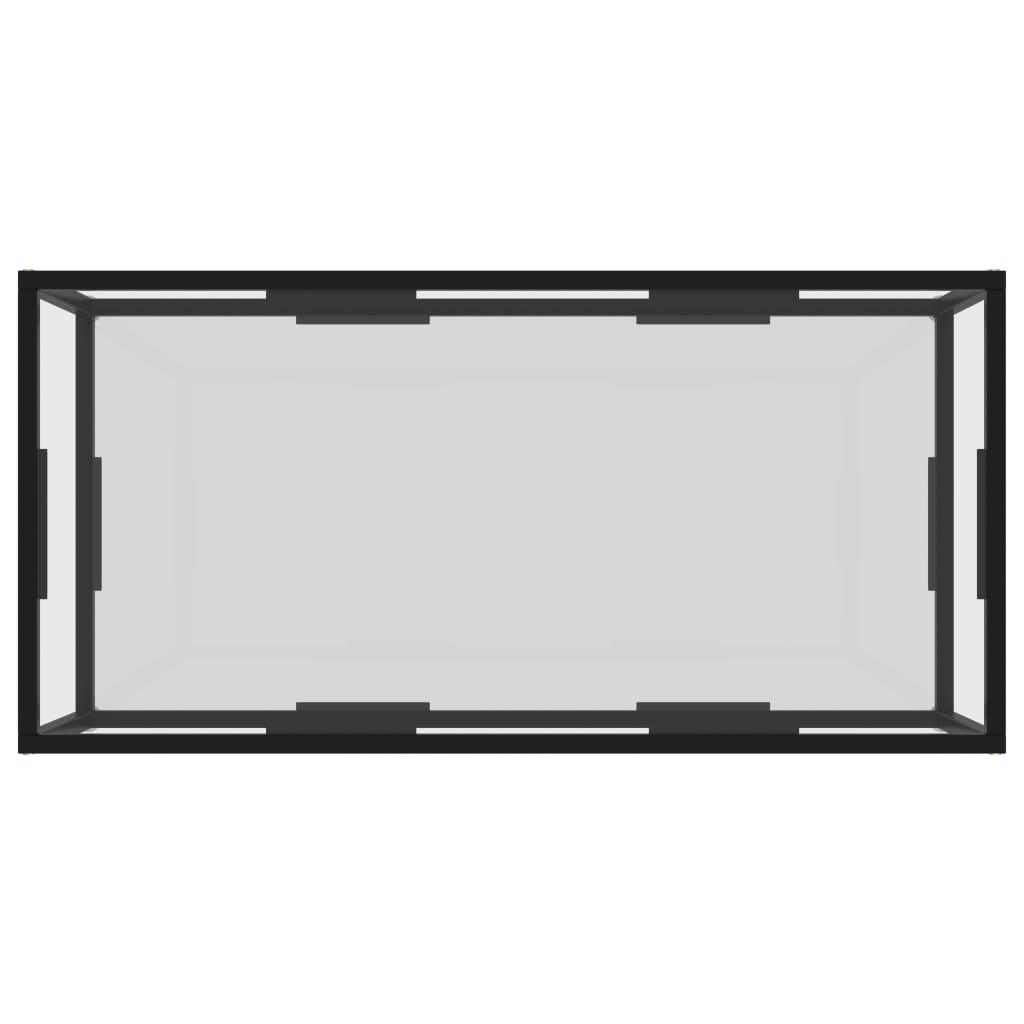 Coffee Table Transparent 39.4"x19.7"x13.8" Tempered Glass at Set Shop and Smile