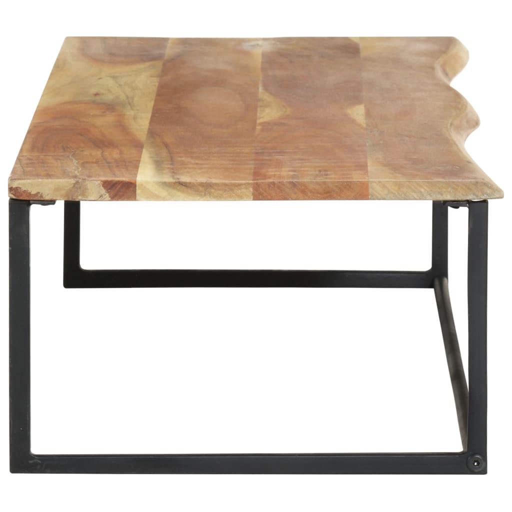 Peg with Live Edge 39.4"x13.8"x8.7" Solid Acacia Wood at Set Shop and Smile