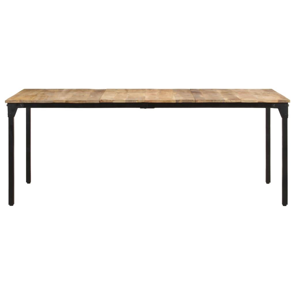 Dining Table 78.7"x39.4"x29.9" Rough Mango Wood at Set Shop and Smile