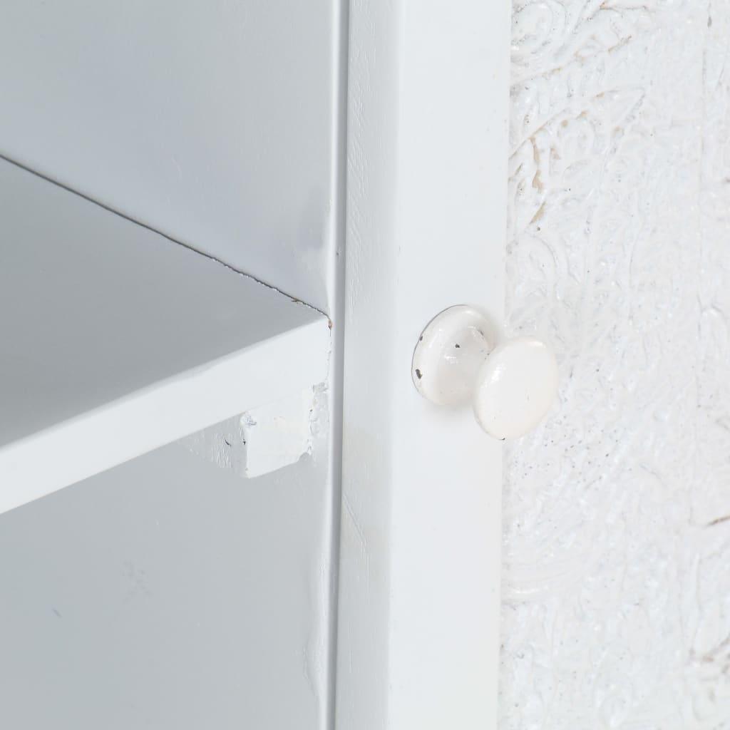 TV Cabinet White 45.3"x11.8"x18.1" Solid Mango Wood at Set Shop and Smile