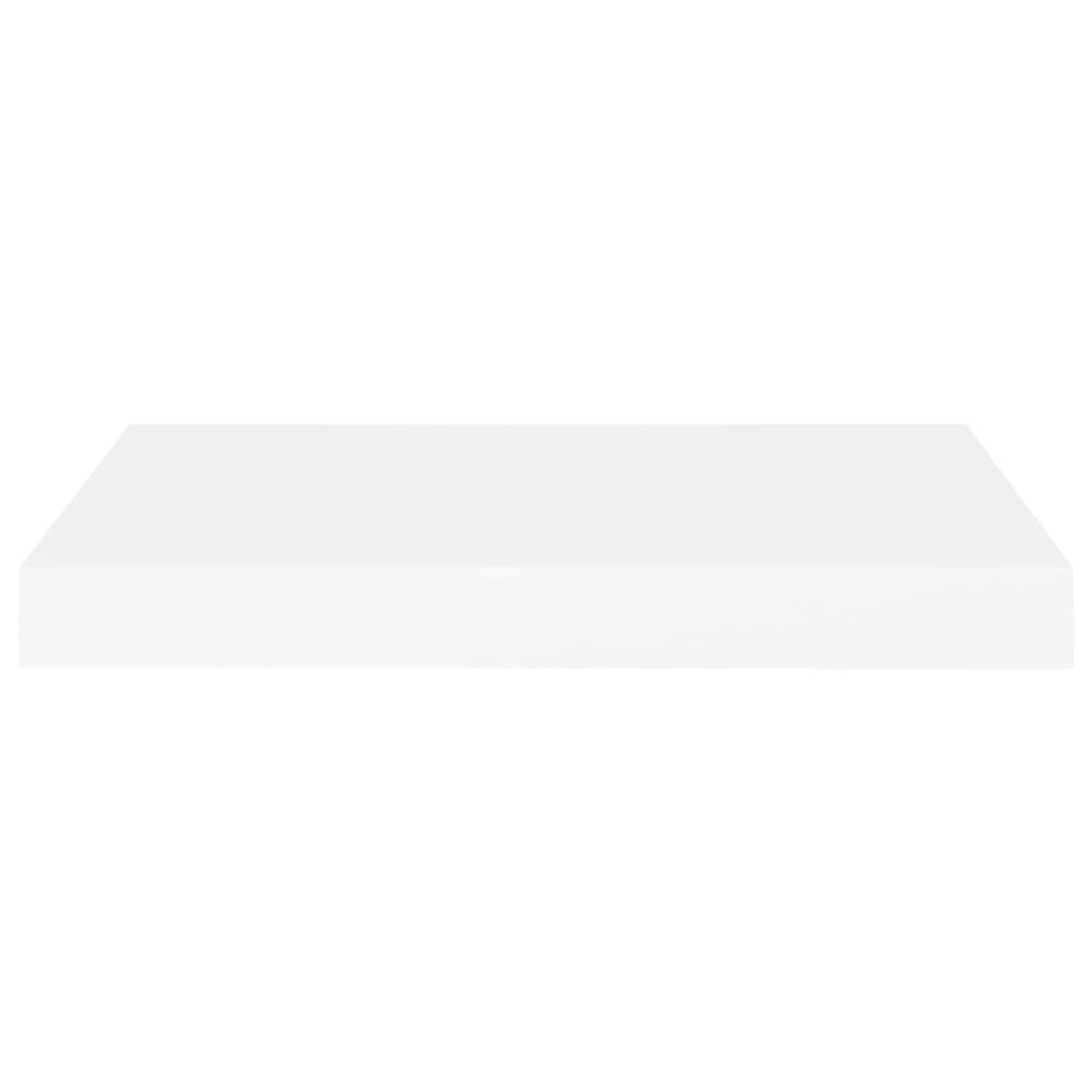 Floating Wall Shelf White 15.7"x9.1"x1.5" MDF at Set Shop and Smile