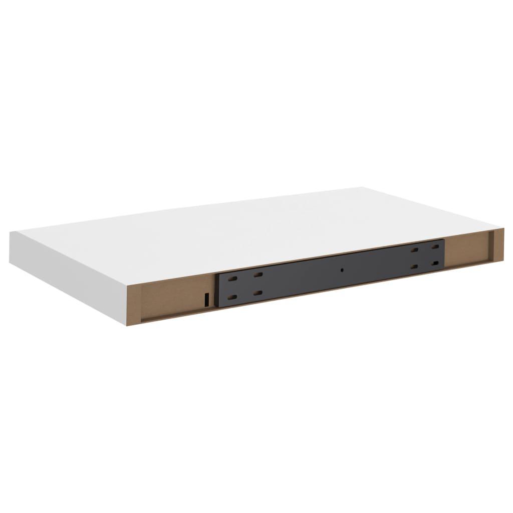 Floating Wall Shelf White 19.7"x9.1"x1.5" MDF at Set Shop and Smile