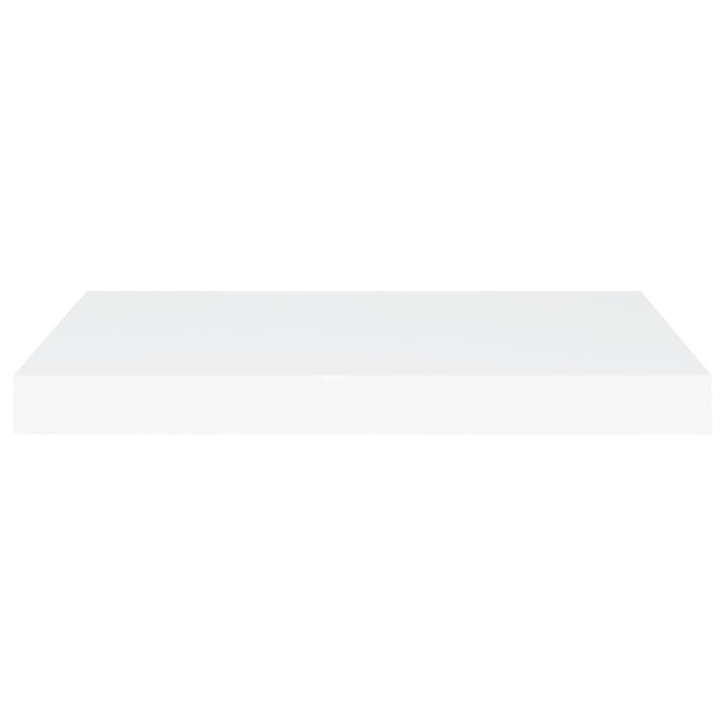 Floating Wall Shelves 2 pcs White 23.6"x9.3"x1.5" MDF at Set Shop and Smile