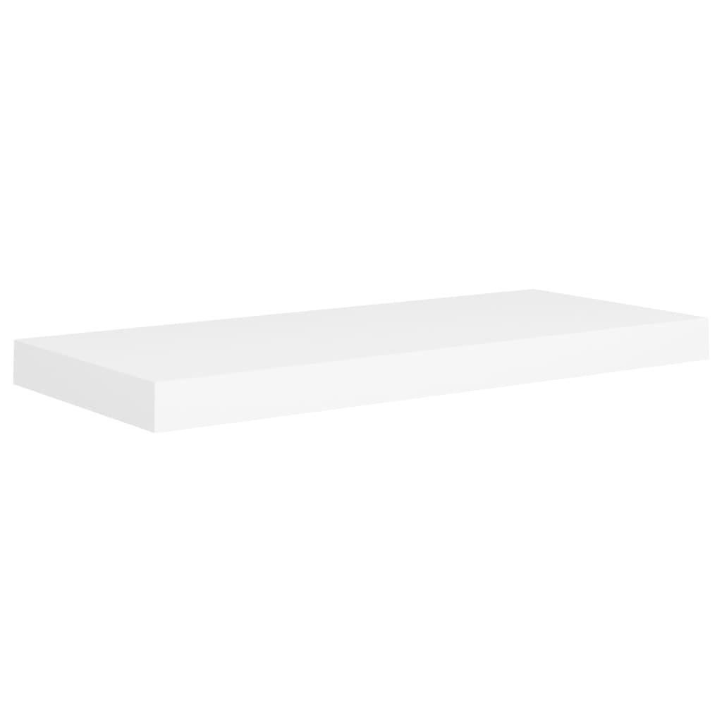 Floating Wall Shelves 4 pcs White 23.6"x9.3"x1.5" MDF at Set Shop and Smile