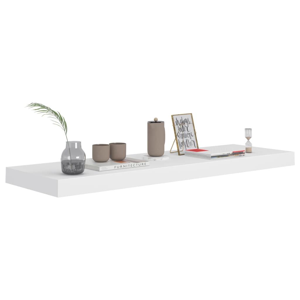 Floating Wall Shelf White 31.5"x9.3"x1.5" MDF at Set Shop and Smile
