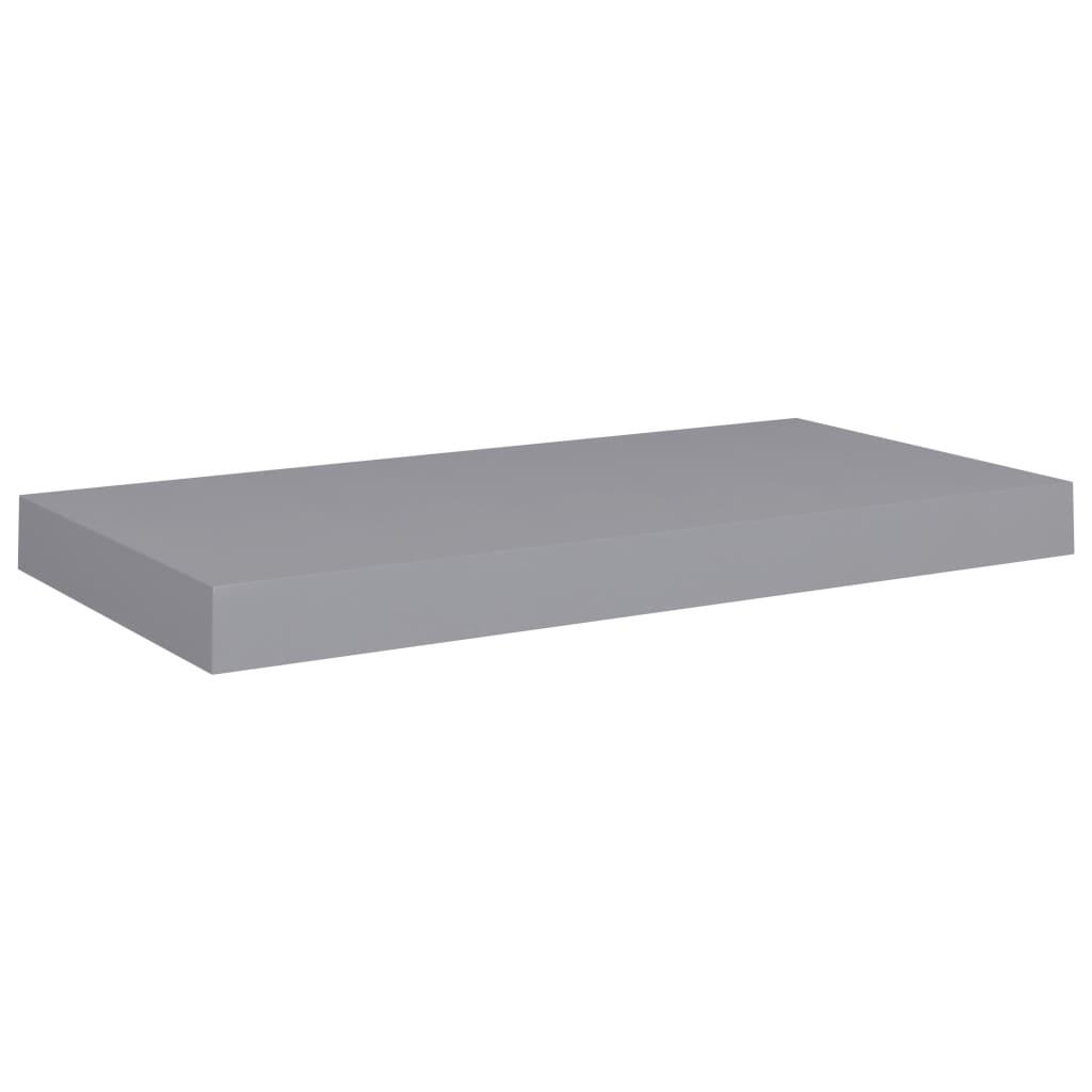Floating Wall Shelf Gray 19.7"x9.1"x1.5" MDF at Set Shop and Smile