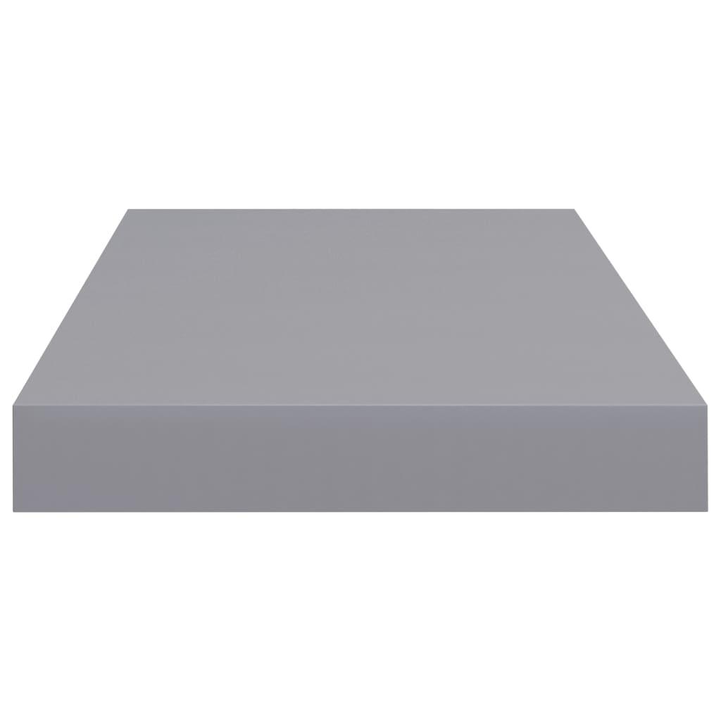 Floating Wall Shelf Gray 19.7"x9.1"x1.5" MDF at Set Shop and Smile