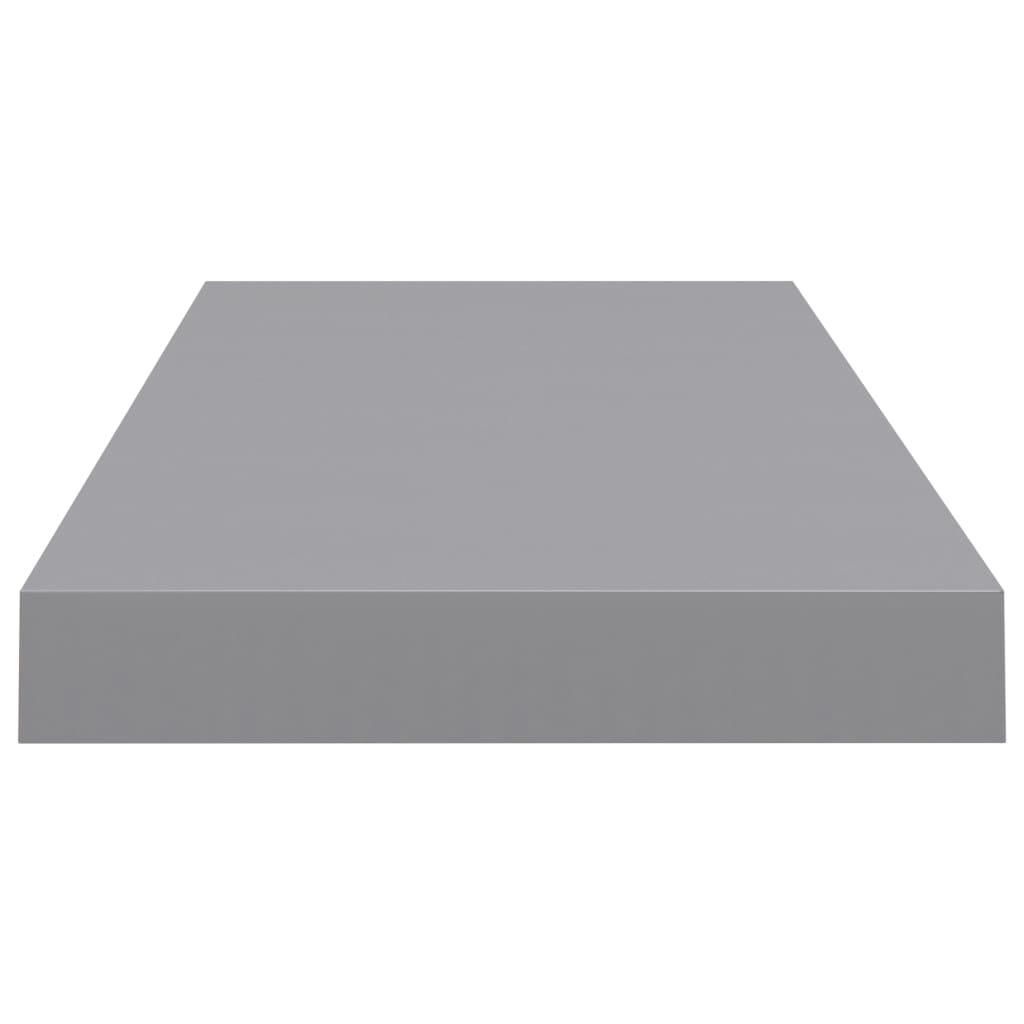 Floating Wall Shelf Gray 23.6"x9.3"x1.5" MDF at Set Shop and Smile