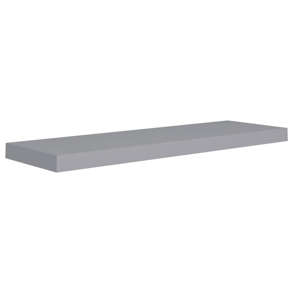 Floating Wall Shelf Gray 31.5"x9.3"x1.5" MDF at Set Shop and Smile