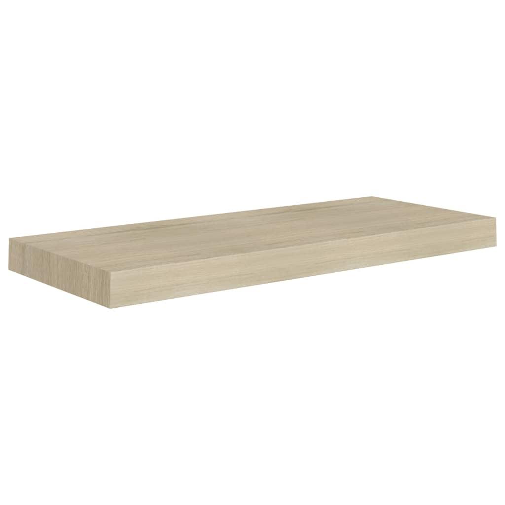 Floating Wall Shelves 4 pcs Oak 23.6"x9.3"x1.5" MDF at Set Shop and Smile