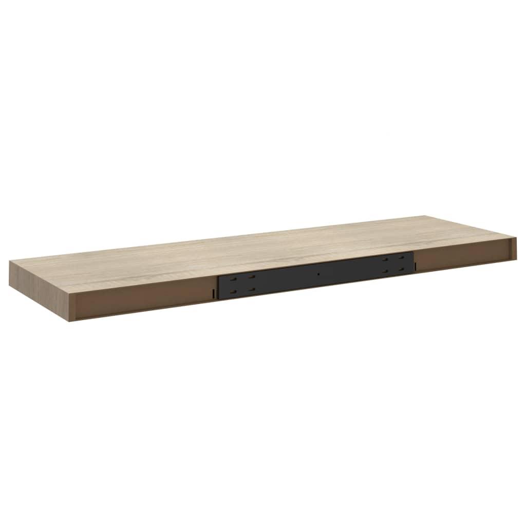 Floating Wall Shelf Oak 31.5"x9.3"x1.5" MDF at Set Shop and Smile