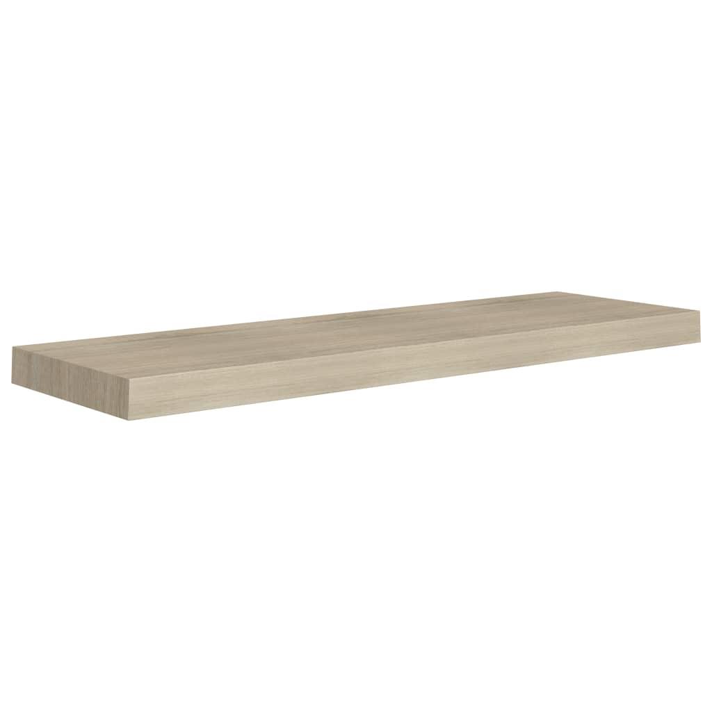Floating Wall Shelves 4 pcs Oak 31.5"x9.3"x1.5" MDF at Set Shop and Smile