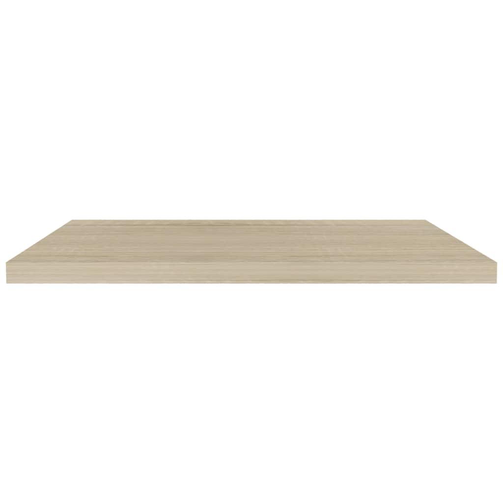 Floating Wall Shelf Oak 35.4"x9.3"x1.5" MDF at Set Shop and Smile