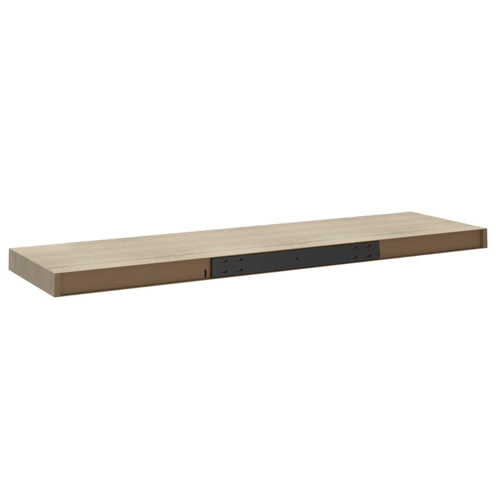 Floating Wall Shelf Oak 35.4"x9.3"x1.5" MDF at Set Shop and Smile